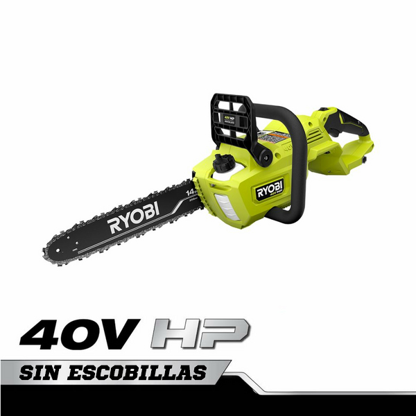 Foto del producto: MOTOSIERRA DE 14" HP, SIN ESCOBILLAS, 40 V