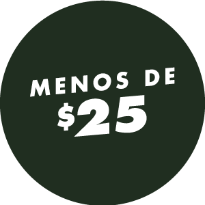 $25 O MENOS