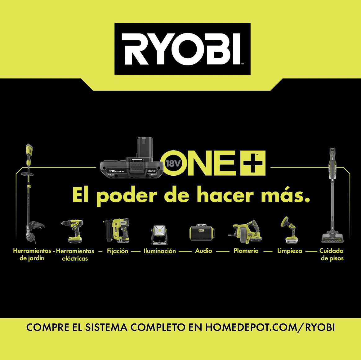 Moteur complet ponceuse RYOBI ONE+ CCC1801M
